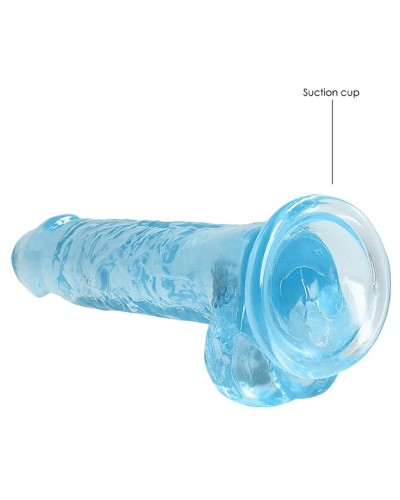 Gode Crystal Clear 14 x 3.5cm Bleu sextoys et accessoires sur La Boutique du Hard