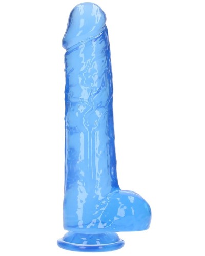 Gode Crystal Clear 21 x 5.5cm Bleu sextoys et accessoires sur La Boutique du Hard