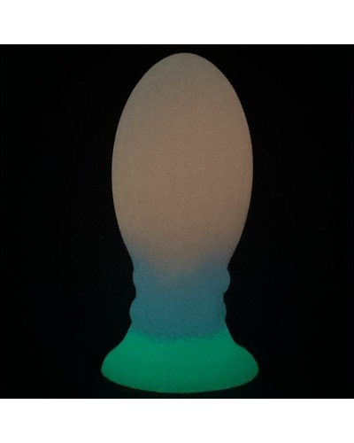 Plug Fantasy phosphorescent Lumy Egg 16 x 8cm sextoys et accessoires sur La Boutique du Hard