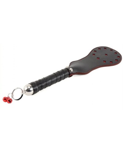 Paddle en simili Star noir-rouge 35cm pas cher