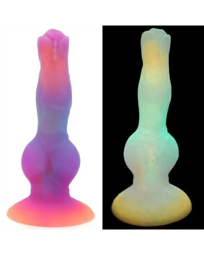 Gode Fantasy Phosphorescent Lumy Wolf 19 x 6.3cm sextoys et accessoires sur La Boutique du Hard