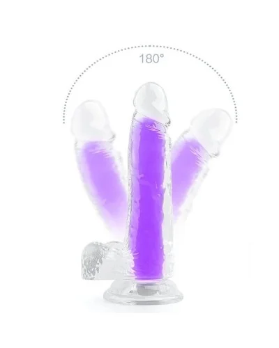 Gode phosphorescent Color Glow 15 x 4.5cm Violet sextoys et accessoires sur La Boutique du Hard