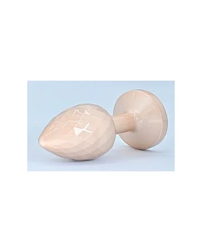 Plug Ikonik Diamond L 8 x 4 cm Beige sextoys et accessoires sur La Boutique du Hard