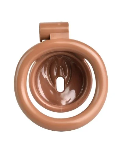 Cage de Chasteté Sissy Kiss 3.5 x 3.8cm Marron sextoys et accessoires sur La Boutique du Hard