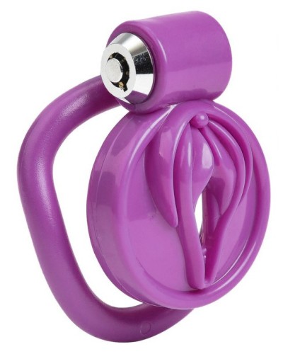 Cage de Chasteté Sissy Clit 2.5 x 3.8 cm Violet sextoys et accessoires sur La Boutique du Hard