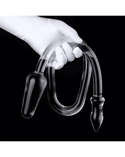 Plug Long Snass 43 x 4.5 cm Transparent sextoys et accessoires sur La Boutique du Hard