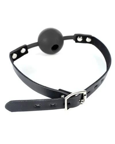 Bâillon-Boule Enjoy Gag 49mm Noir sextoys et accessoires sur La Boutique du Hard