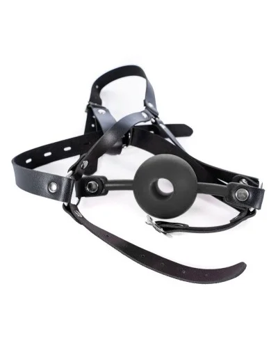 Bâillon-Boule percé Enjoy Wax 49mm Noir sextoys et accessoires sur La Boutique du Hard