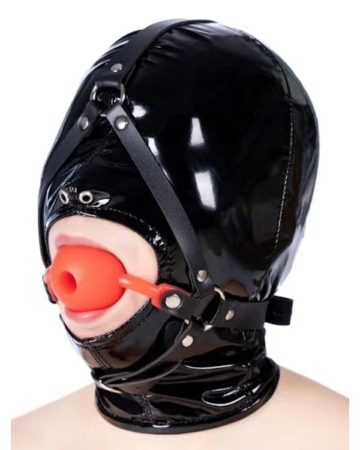 Bâillon-Boule percé Enjoy Wax 49mm Rouge sextoys et accessoires sur La Boutique du Hard