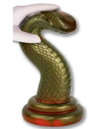 Gode Kobra 19 x 6cm Vert sextoys et accessoires sur La Boutique du Hard