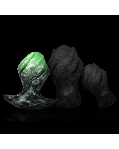 Plug Bulluk M 7.5 x 5 cm Vert sextoys et accessoires sur La Boutique du Hard