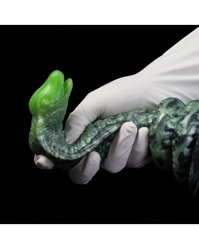 Gode Snuk 16 x 5.5 cm Vert sextoys et accessoires sur La Boutique du Hard