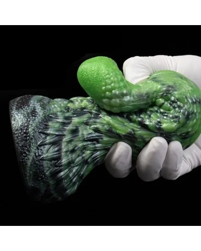 Gode Puruk 18 x 6 cm Vert sextoys et accessoires sur La Boutique du Hard