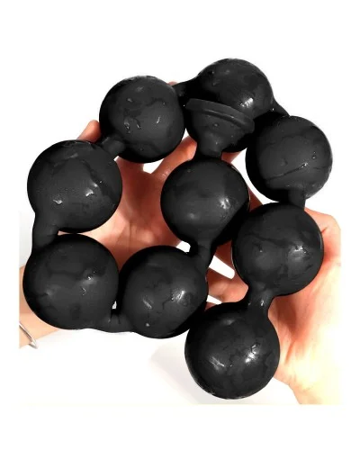 Boules Nocty L 65 x 5.5 cm Noires sextoys et accessoires sur La Boutique du Hard