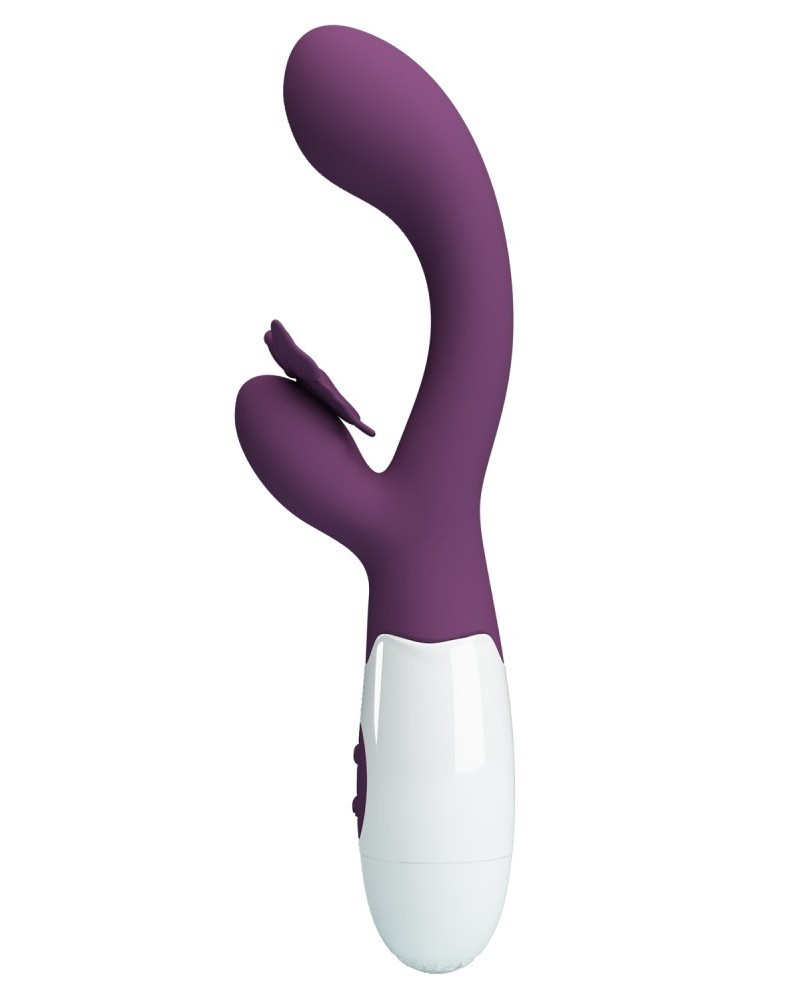 Vibro Rabbit Butterfly Kiss 10 x 3.1cm sextoys et accessoires sur La Boutique du Hard