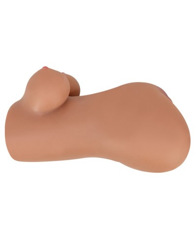 Masturbateur Pussy Crazy Bull Hannah 2 Entrées Marron sextoys et accessoires sur La Boutique du Hard