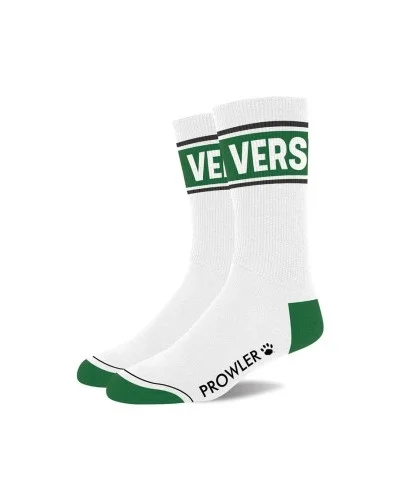 Chaussettes VERS Blanc-Vert sextoys et accessoires sur La Boutique du Hard