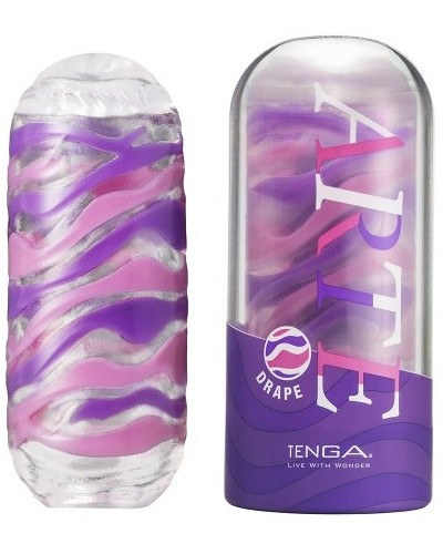 Masturbateur Arte Drape Violet sextoys et accessoires sur La Boutique du Hard