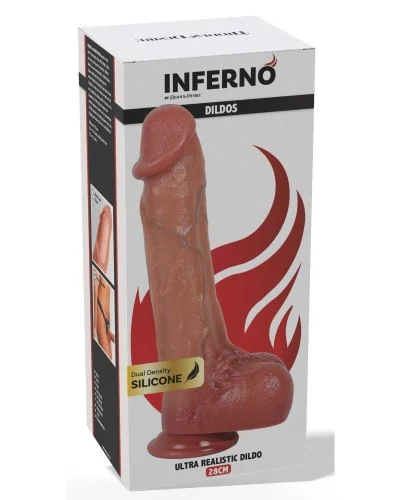 Gode Inferno Ilario 22 x 5.2cm sextoys et accessoires sur La Boutique du Hard