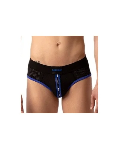 Slip Sicile Noir-Bleu sextoys et accessoires sur La Boutique du Hard