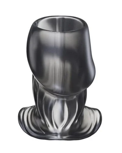 Plug Tunnel Holik XL 8.5 x 5.5 cm - Ouverture 38 mm Noir sextoys et accessoires sur La Boutique du Hard