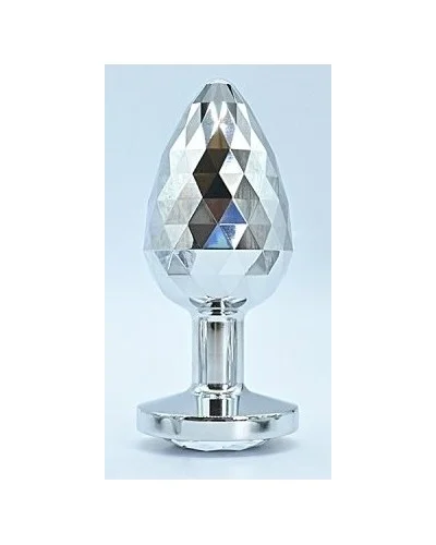 Plug Ikonik Diamond S 6 x 2.7cm Argent sextoys et accessoires sur La Boutique du Hard