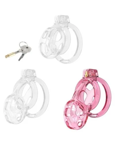 Cage de Chasteté Lock Cobra L 8.5 x 4cm Rose sextoys et accessoires sur La Boutique du Hard