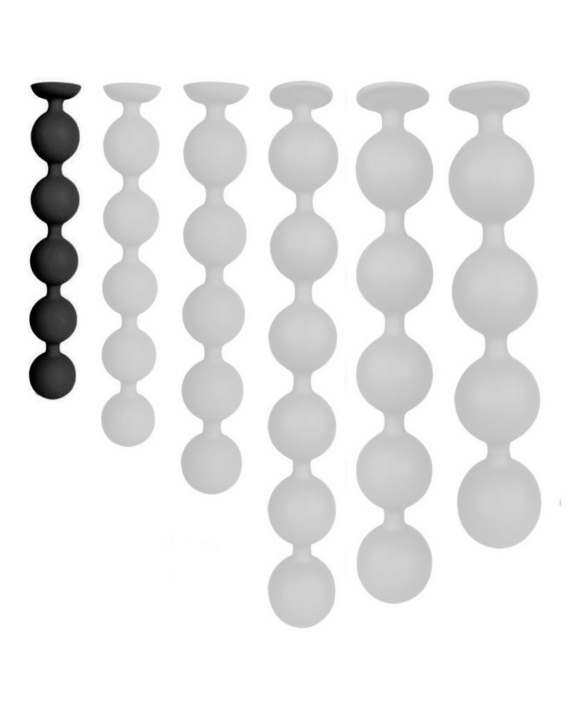 Boules Bulby Butt 25 x 4 cm Noires sextoys et accessoires sur La Boutique du Hard