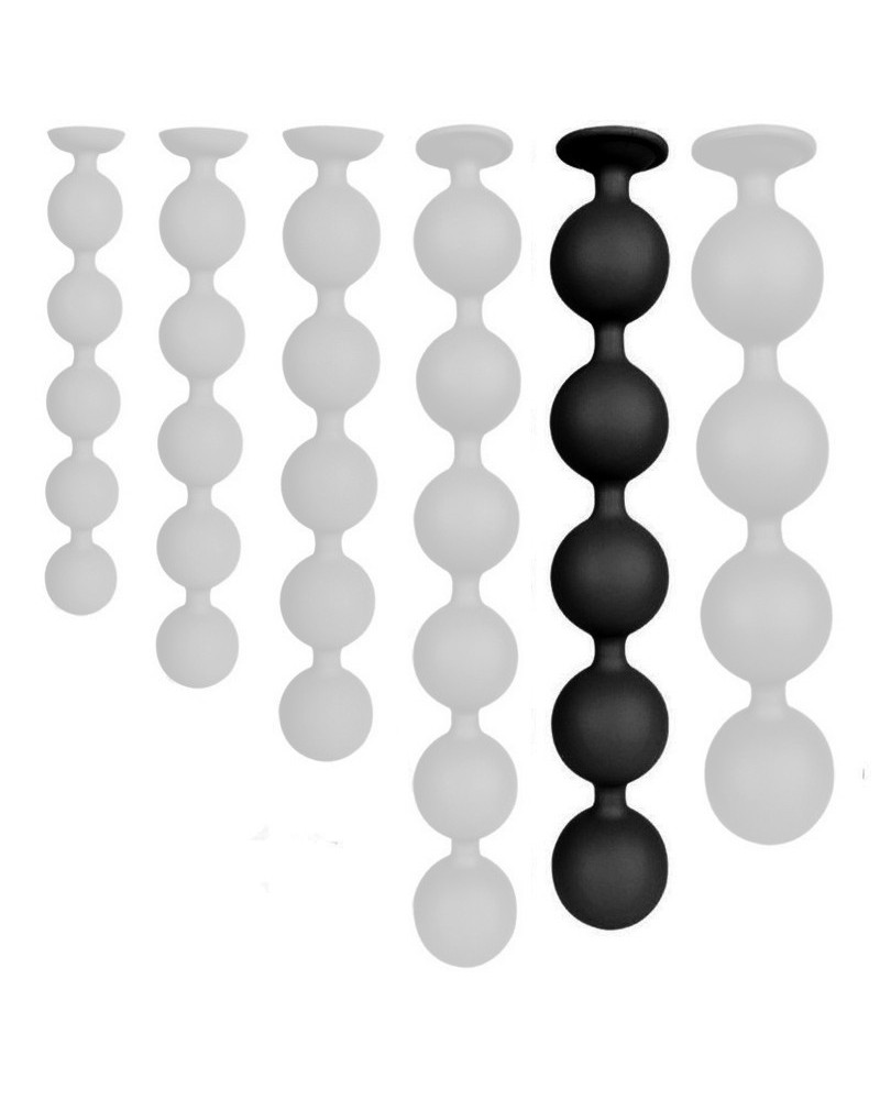 Boules Bulby Butt XXL 49 x 7.7 cm Noires sextoys et accessoires sur La Boutique du Hard