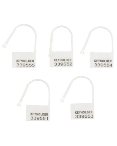 Lot de 5 Cadenas Lock Numérotés Blanc sextoys et accessoires sur La Boutique du Hard
