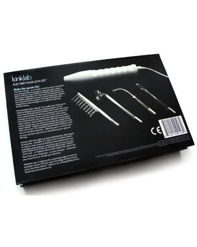 Pack Accessoires Électro-stimulation Neon Wand KinkLab sextoys et accessoires sur La Boutique du Hard
