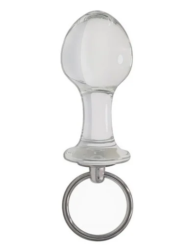 Plug en verre Roundy Glass M 9 x 4.5cm sextoys et accessoires sur La Boutique du Hard