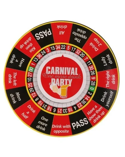 La Roulette à Boire Carnival Party sextoys et accessoires sur La Boutique du Hard