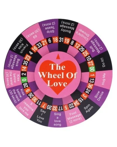 Jeu de la roue de l'amour sextoys et accessoires sur La Boutique du Hard