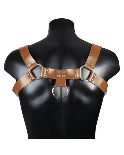 Harnais simili Harnis Marron sextoys et accessoires sur La Boutique du Hard