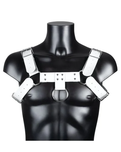 Harnais Simili Harnis Blanc sextoys et accessoires sur La Boutique du Hard