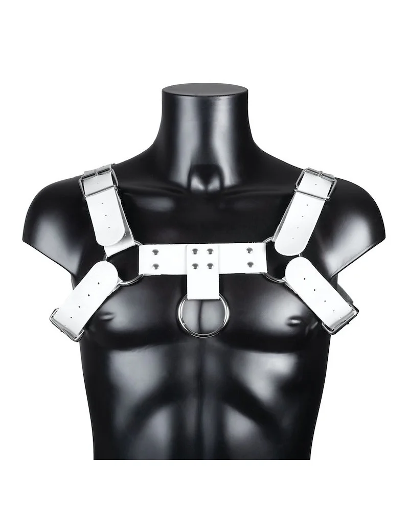 Harnais Simili Harnis Blanc sextoys et accessoires sur La Boutique du Hard