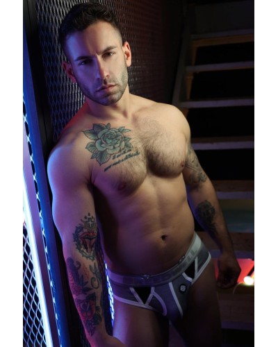 Slip Retro Remix Gris sextoys et accessoires sur La Boutique du Hard