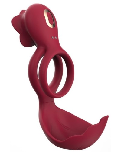 Cockring avec Rose Vibrante ROSEVIBS sextoys et accessoires sur La Boutique du Hard