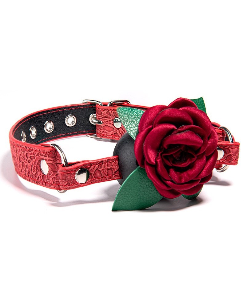 Bâillon-Boule Opening Rose 47mm sextoys et accessoires sur La Boutique du Hard