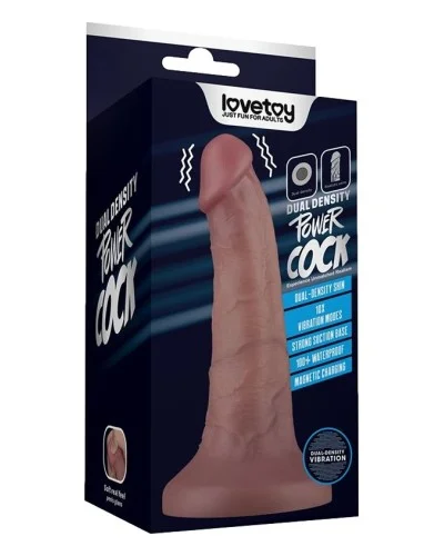 Gode vibrant Power Cocks 13.5 x 3.8cm sextoys et accessoires sur La Boutique du Hard