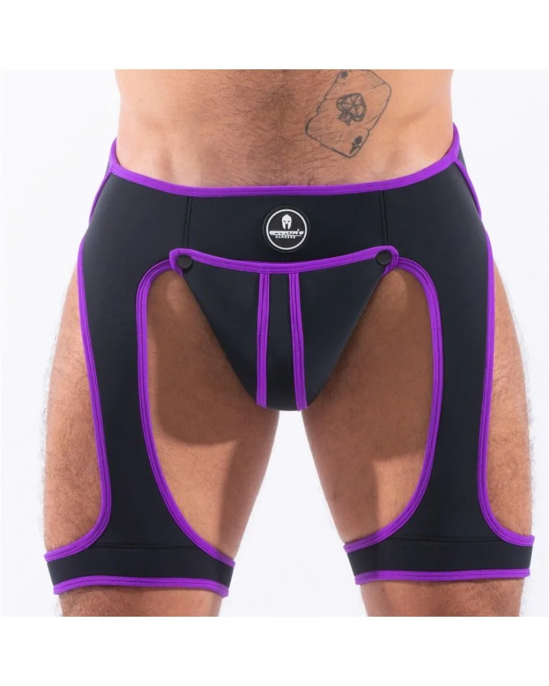 Backless Snax Noir-Violet sextoys et accessoires sur La Boutique du Hard