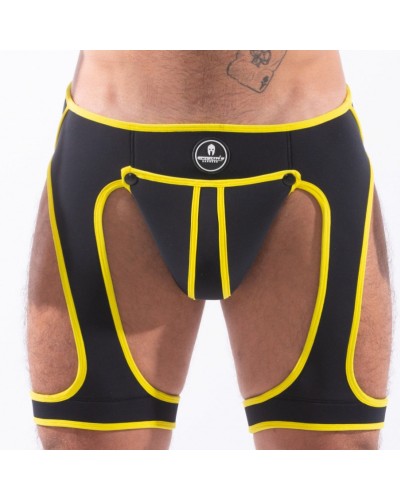 Backless Snax Noir-Jaune sextoys et accessoires sur La Boutique du Hard