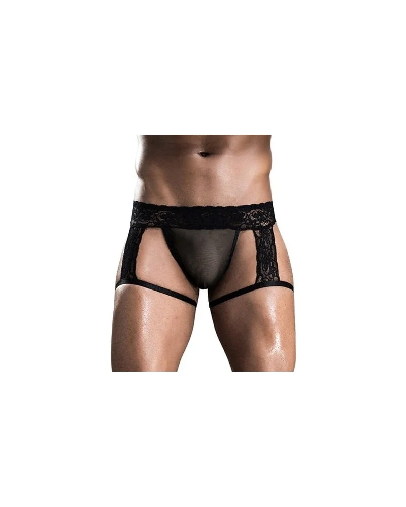 Boxer string sexy Dentelle Noir sextoys et accessoires sur La Boutique du Hard