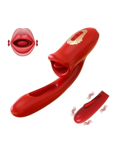 Vibro Rabbit Liptaps 13 x 3.6cm sextoys et accessoires sur La Boutique du Hard