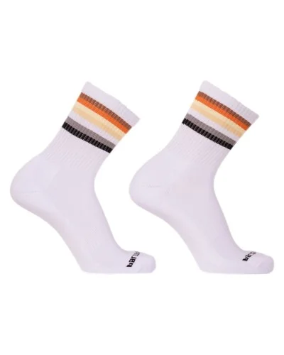 Chaussettes blanches Bear Flag Fetish Half Socks sextoys et accessoires sur La Boutique du Hard