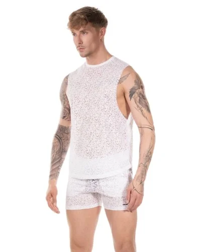 Débardeur Ezekiel Blanc sextoys et accessoires sur La Boutique du Hard