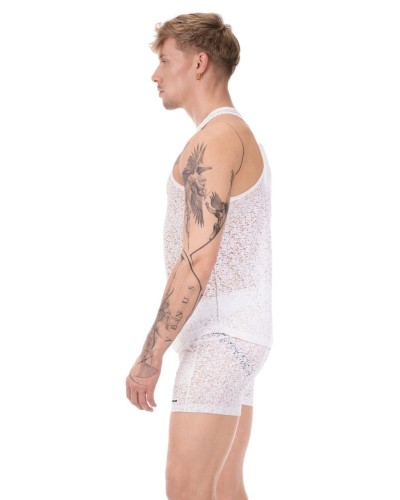 Débardeur Joshua Blanc sextoys et accessoires sur La Boutique du Hard
