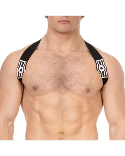 Harnais élastique Everette Noir sextoys et accessoires sur La Boutique du Hard