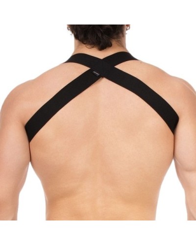 Harnais élastique Everette Noir sextoys et accessoires sur La Boutique du Hard